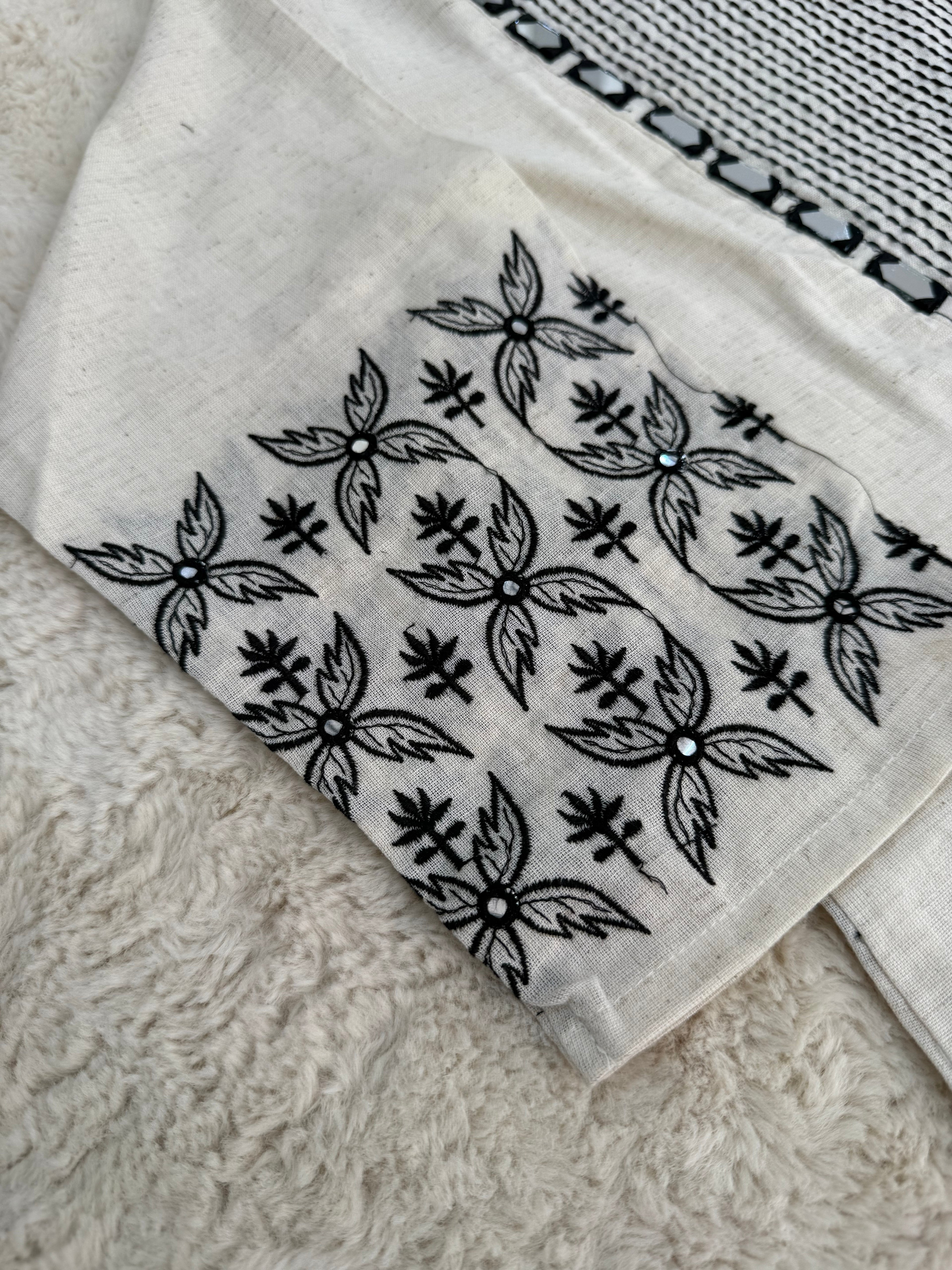 Ivory Linen Two-Piece Set